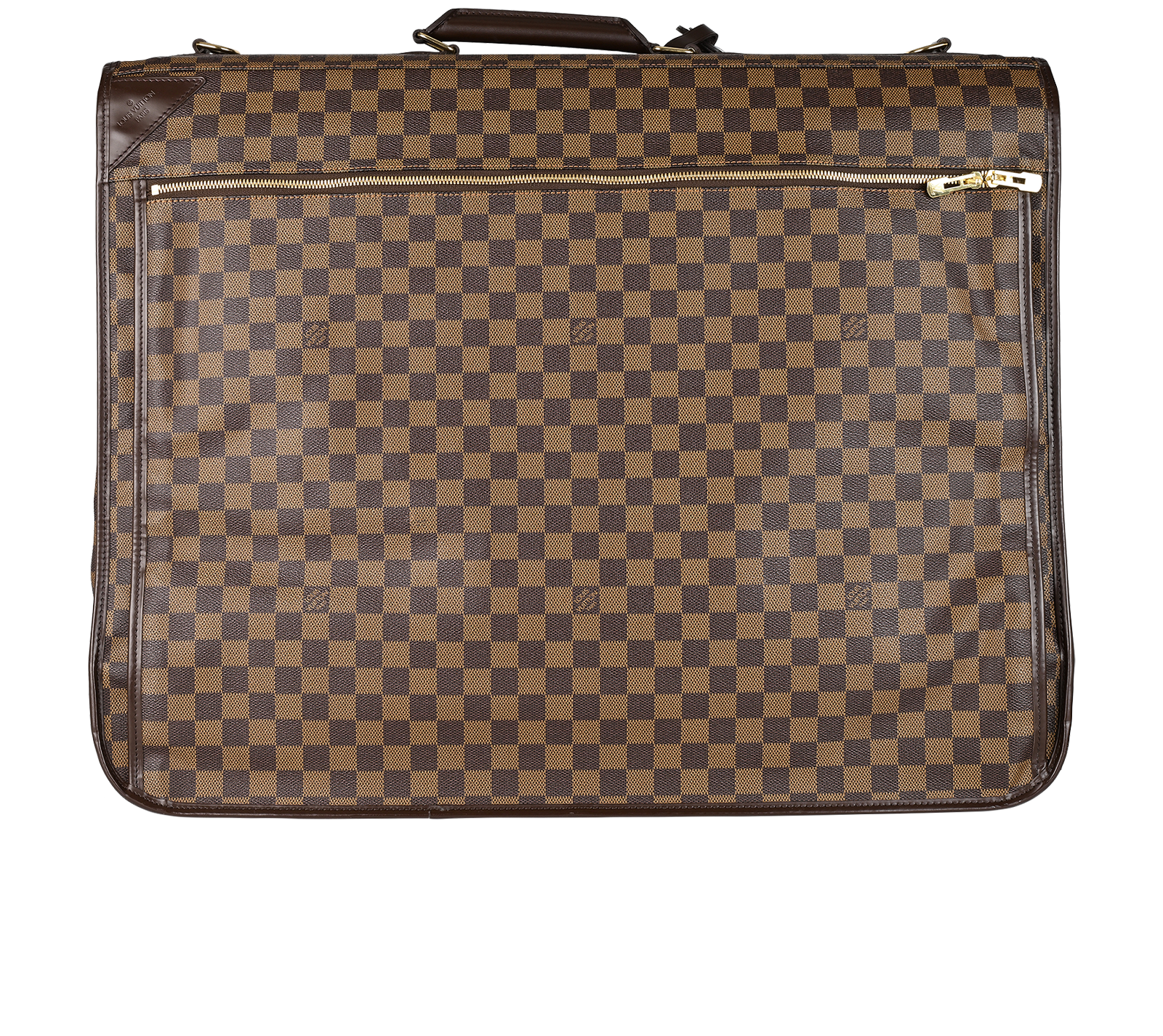 5 Hangers garment Bag, &pound;850, Handbags, Brown, Canvas, Back view